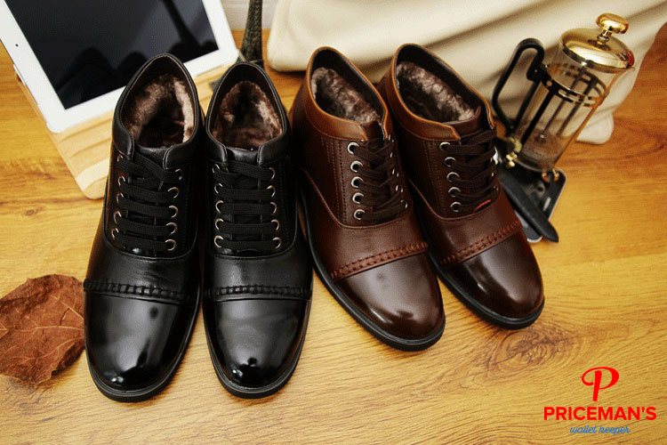 Baigo Bendi Winter Leather Boots