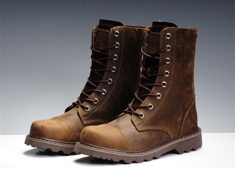 Baigo Bendi Genuine Leather Boots