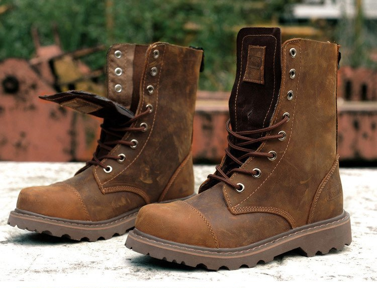 Baigo Bendi Genuine Leather Boots