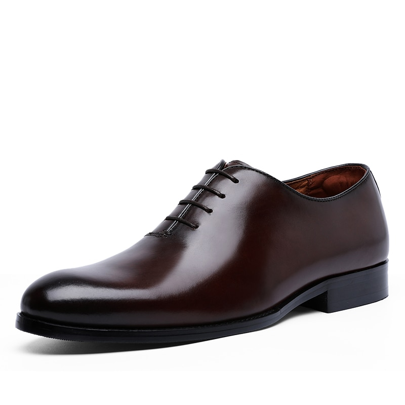 DESAI Classic Oxford Dress Shoes Mens Formal Business Lace-up Full Grain  Leather Shoes for Men : : Clothing, Shoes & Accessories