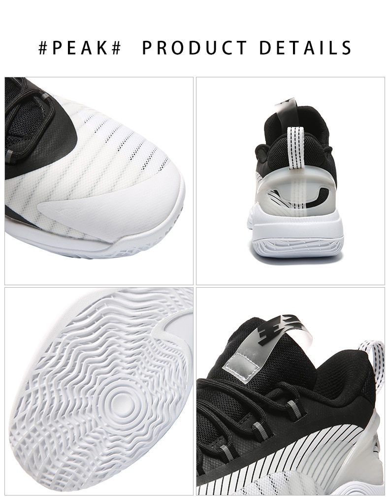 PEAK Sneaker Tony Parker Series Basketball Men Shoes P-MOTIVE Technology Rebound Comfortable Court Sneakers Walking Shoes PEAK Sneaker Tony Parker Series Basketball Men Shoes P-MOTIVE Technology Rebound Comfortable Court Sneakers Walking Shoes