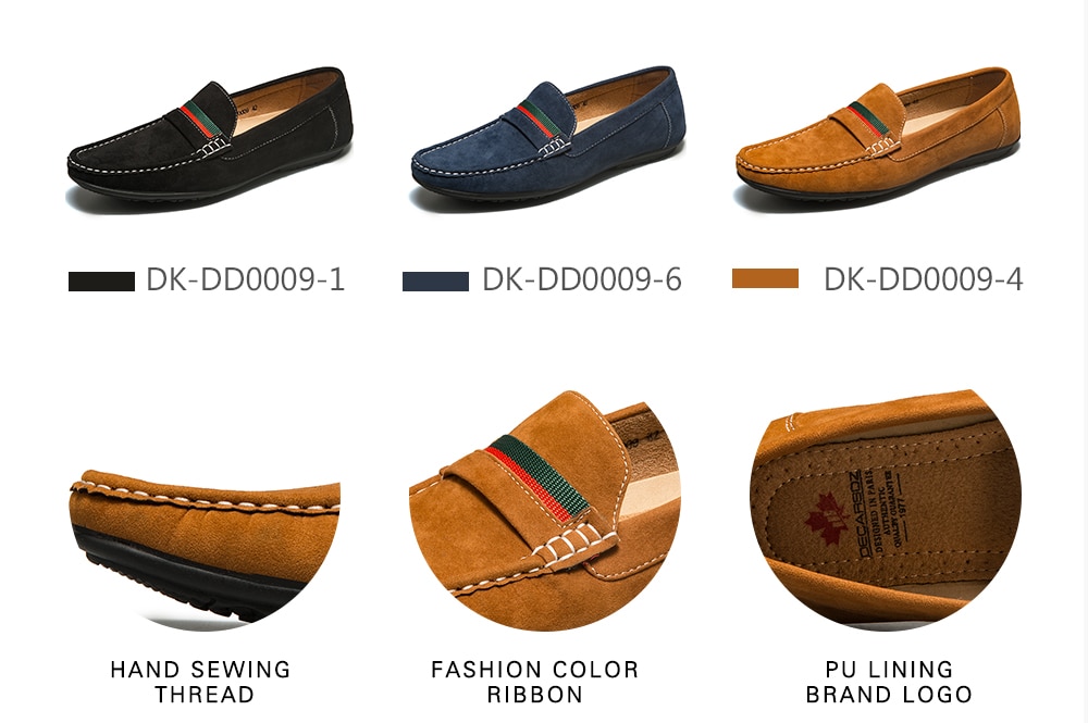 Decarsdz Suede Loafers