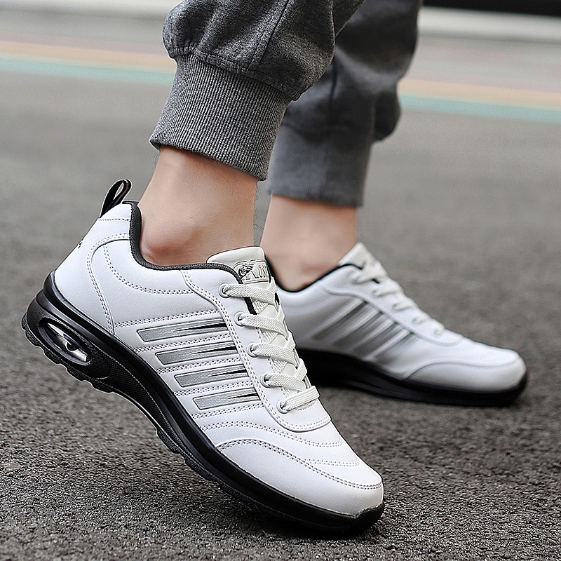 2020 Men Waterproof Golf Shoes Black White Sport Trainers for Golf Spikeless Sneakers Anti Slip Walking Shoes for Mens 2020 Men Waterproof Golf Shoes Black White Sport Trainers for Golf Spikeless Sneakers Anti Slip Walking Shoes for Mens