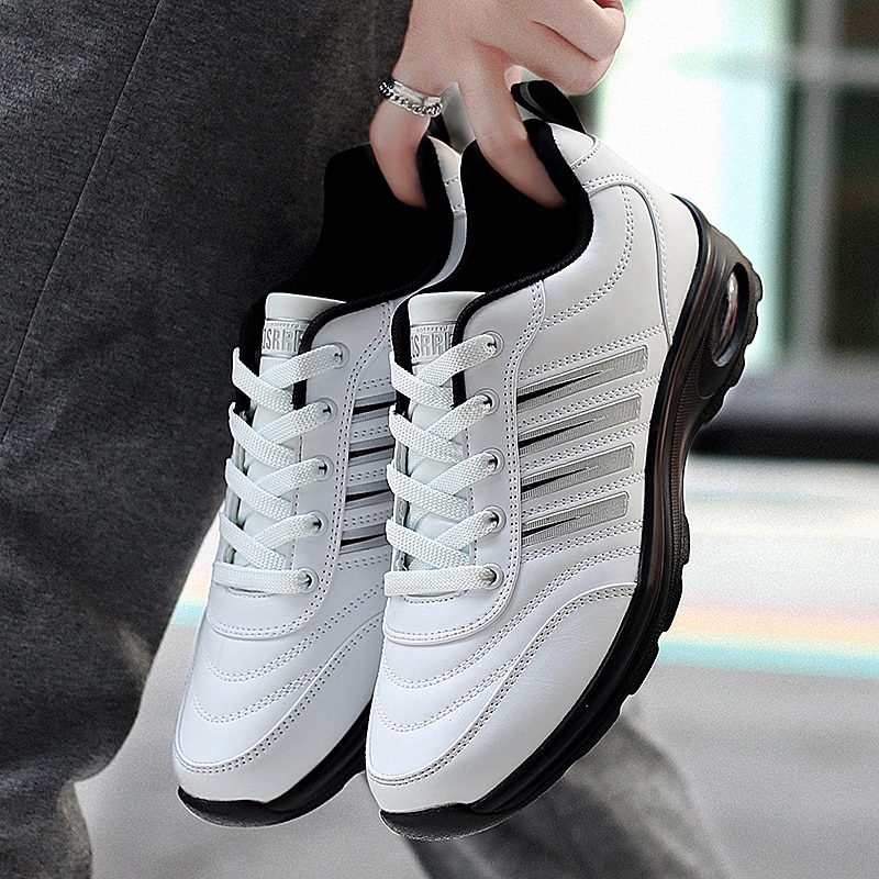 2020 Men Waterproof Golf Shoes Black White Sport Trainers for Golf Spikeless Sneakers Anti Slip Walking Shoes for Mens 2020 Men Waterproof Golf Shoes Black White Sport Trainers for Golf Spikeless Sneakers Anti Slip Walking Shoes for Mens