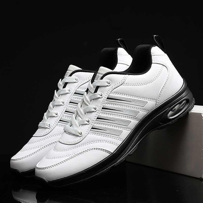2020 Men Waterproof Golf Shoes Black White Sport Trainers for Golf Spikeless Sneakers Anti Slip Walking Shoes for Mens