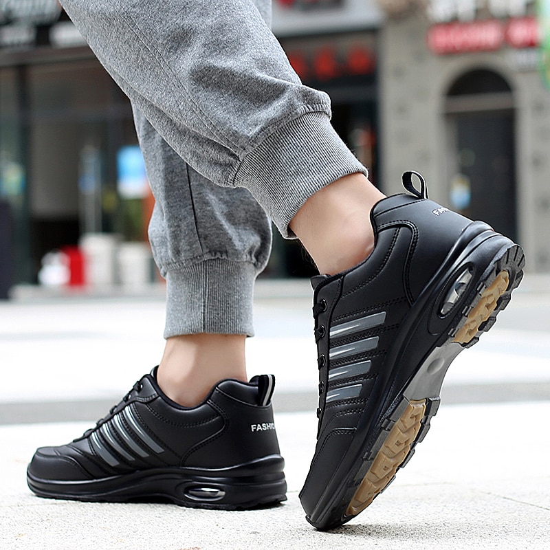 2020 Men Waterproof Golf Shoes Black White Sport Trainers for Golf Spikeless Sneakers Anti Slip Walking Shoes for Mens 2020 Men Waterproof Golf Shoes Black White Sport Trainers for Golf Spikeless Sneakers Anti Slip Walking Shoes for Mens