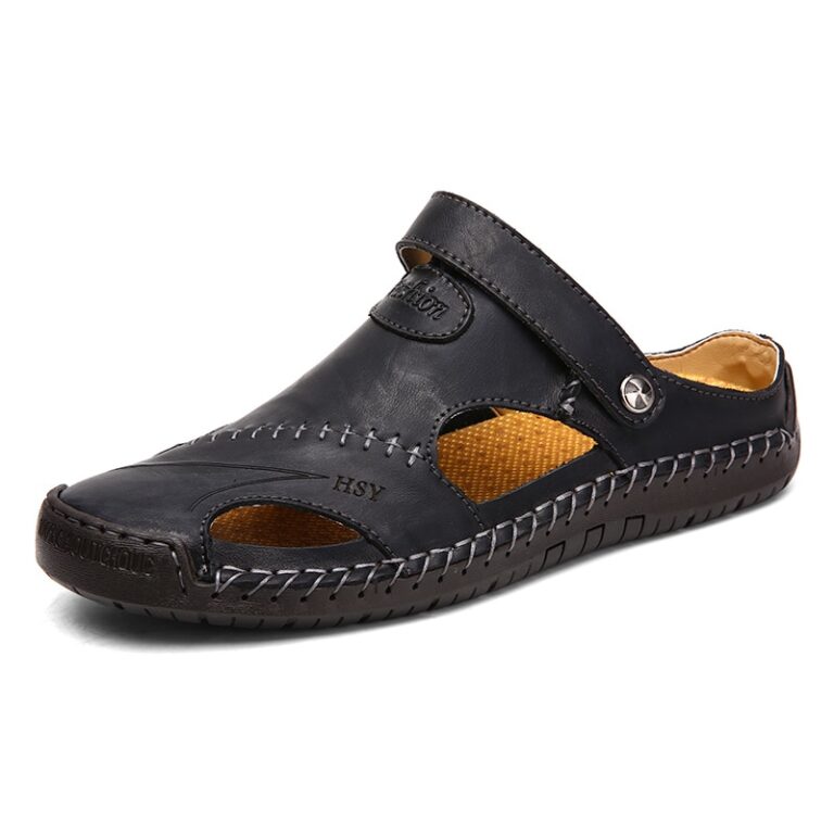 HSY Summer Genuine Leather Sandals - Pricemans