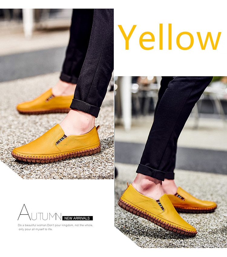 JINTOHO Genuine Leather Moccasins