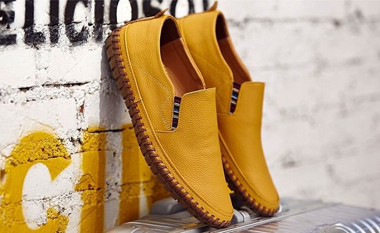 JINTOHO Genuine Leather Moccasins