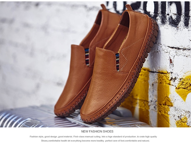 JINTOHO Genuine Leather Moccasins