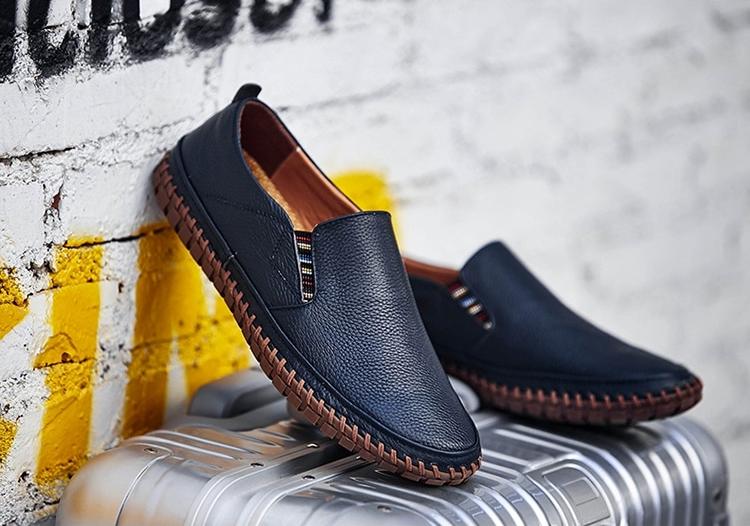 JINTOHO Genuine Leather Moccasins