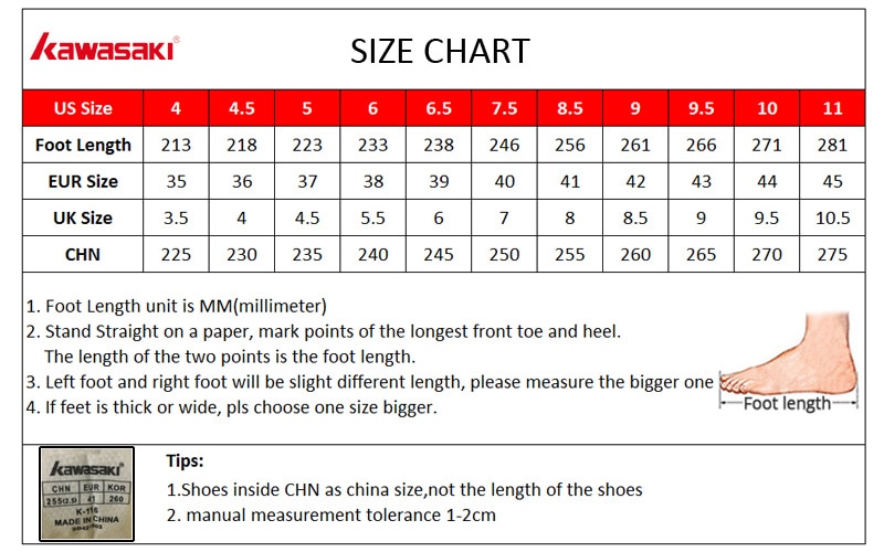 Kawasaki Professional Badminton Shoes K-063