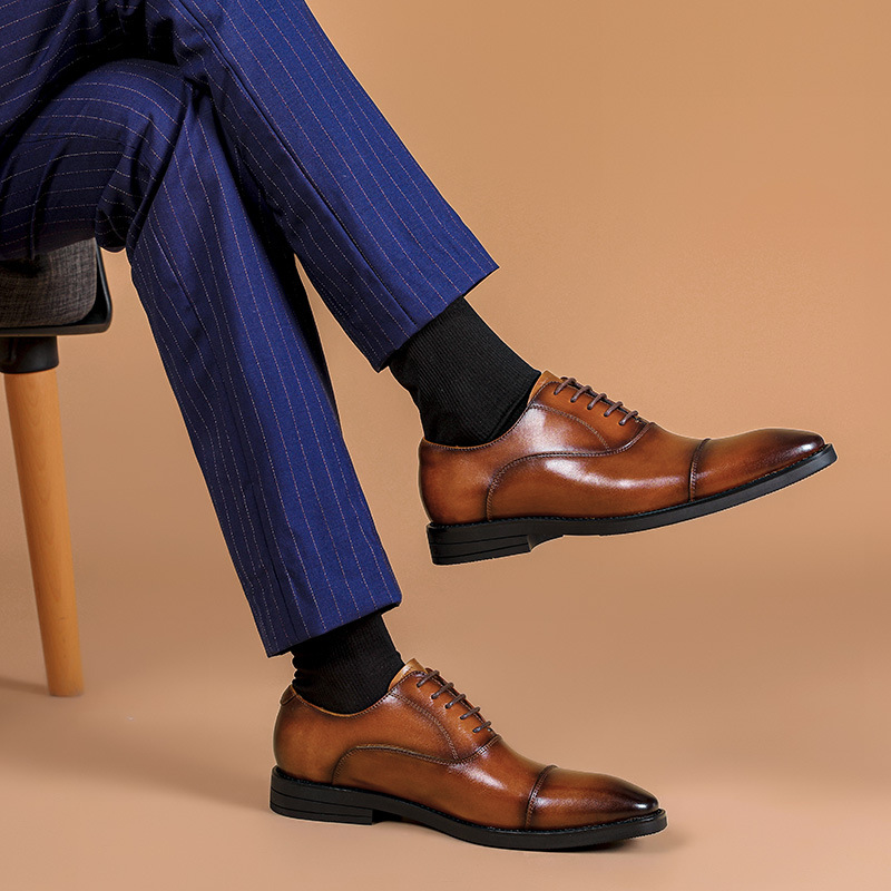 DESAI 2022 New High Quality Handmade Oxford Dress Shoes Men Genuine Cow Leather Suit Shoes Footwear Wedding Formal Italian Shoes Hot DESAI 2022 New High Quality Handmade Oxford Dress Shoes Men Genuine Cow Leather Suit Shoes Footwear Wedding Formal Italian Shoes Hot