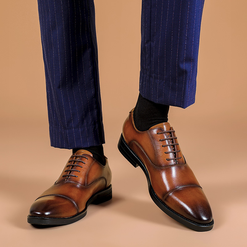 DESAI 2022 New High Quality Handmade Oxford Dress Shoes Men Genuine Cow Leather Suit Shoes Footwear Wedding Formal Italian Shoes Hot DESAI 2022 New High Quality Handmade Oxford Dress Shoes Men Genuine Cow Leather Suit Shoes Footwear Wedding Formal Italian Shoes Hot