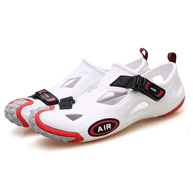 white-red